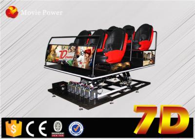 China High cost performance 7d cinema equipment with interactive cinema for children for sale