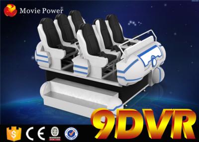 China Electric 220V System 9D VR Chair Family 6 Seats Suitable for Kids and Adults for sale