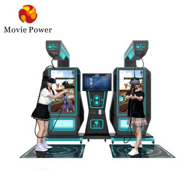 China Interactive 9D Vr Games Gun Shooting Arcade Virtual Reality Game Machine for sale