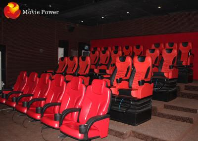 China 5D Motion Cinema Seat Electric Virtual Reality Simulator Fiberglass / Steel for sale