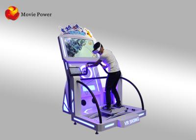 Chine Simulateur d'intérieur de réalité virtuelle d'équipement de jeu, machine de jeu de simulateur de ski de VR à vendre