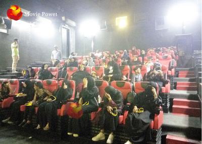 China Amazing 4d Cinema Equipment , 4d Motion Chair 2-100 Seats Available for sale
