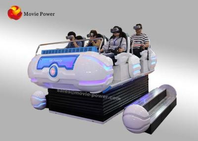 China 6 Seat 9D Virtual Reality Simulator with Dynamic Platform for sale