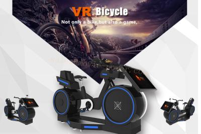 China Virtual Reality Roller Coaster Simulator / VR Bike Racing Game Machine RoHS Listed for sale