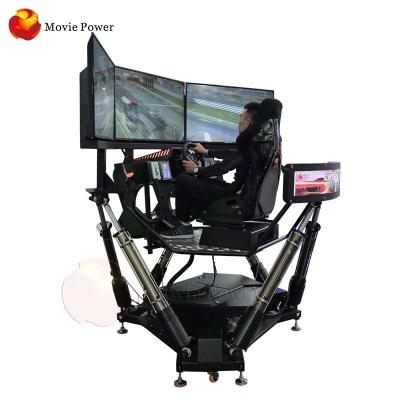 China Amusement Equipment 9D Simulator 6 Dof Dynamic Platform For Shopping Mall for sale