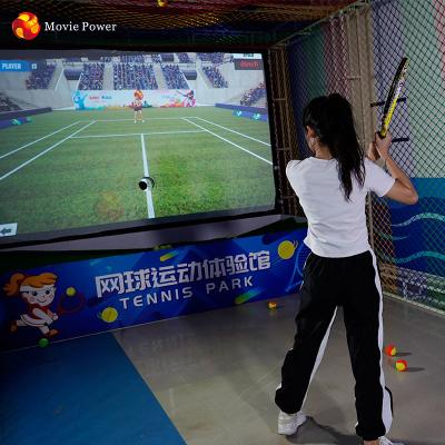 China Interactive Physical Fitness Game 9d Virtual Reality Tennis Equipment Vr Sport Game for sale