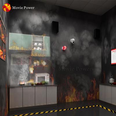 China Science Research VR Games Equipment VR Fire Safety Motion Simulator for sale