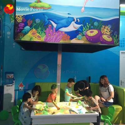 China Indoor Games Interactive System Kids AR Interactive Projection Sand Box for sale
