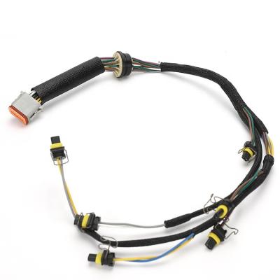 China C7 Excavator Engine Parts Wiring Harness For Diesel Engine Injector 222-5917 2225917 for sale