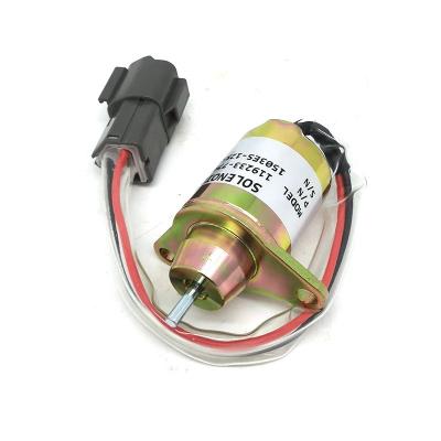 China 119233-77932 12v Shut Down Solenoid 1503ES-12S5SUC12S For Excavator for sale