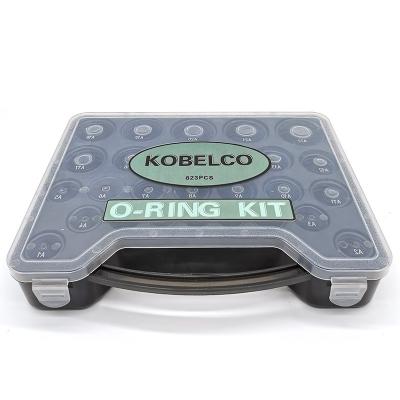 China 823PCS O de borracha Ring Kit, peso de Kit For Kobelco Excavator 0.5KG do selo do reparo à venda