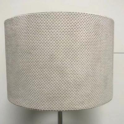 China Drum Shape Herringbone Hardback Lamp Shade D300xH200MM for sale