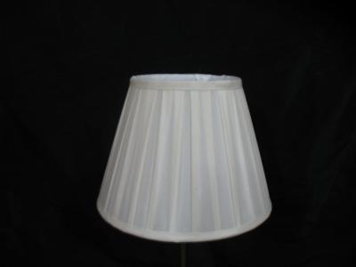 China Empire Box Pleated  Lamp Shade For Table And Floor Lamps silk and faux silk fabric for sale