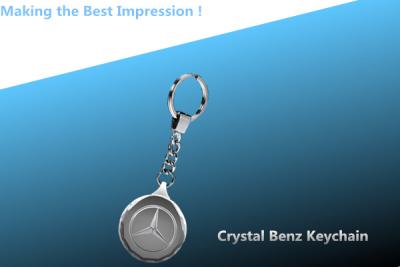 China bens crystal keychain/bens keyring/bens key ring/CRYSTAL LED key CHAIN for sale