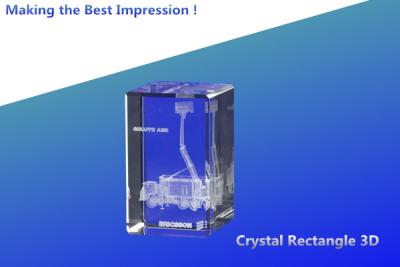 China crystal rectangle/crystal cube/crystal blocks/crystal bevelled rectangle/crystal 3d cube for sale