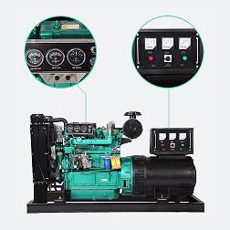 China CCSN 100KW/125KVA Portable Diesel Generator Set 2400×800×1250mm for sale