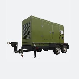 China 100KW Power Output Trailer Power Generator for Remote Locations for sale