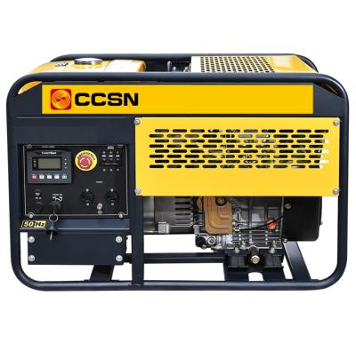 China Electric Start Portable Power Station Generator 6.25KVA Rated Power 130Kg Net Weight for sale
