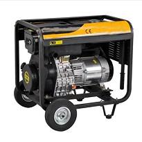 China 10000 Watt Electric Start Portable Generator 50Hz Rated Frequency for sale