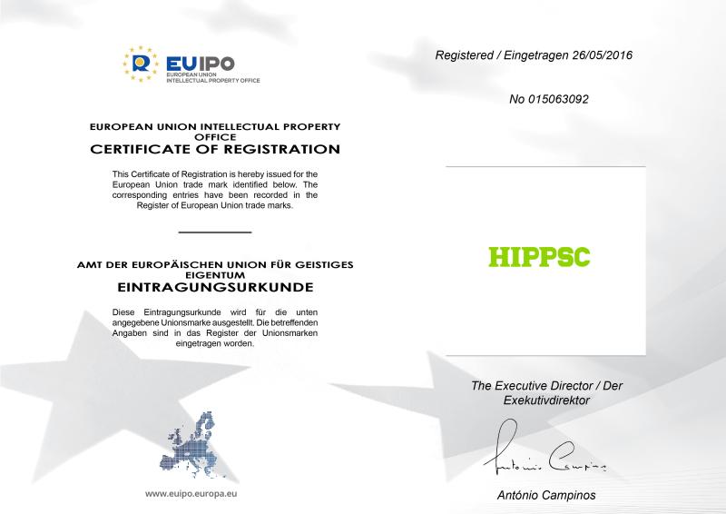 Brand Incorporation Certificate - Guangdong Hippsc Technology Co., Ltd.