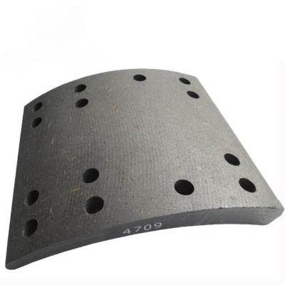 China Commercial Vehicle Asbestos Free Brake Lining Brake Pads Heavy Truck Brake Lining for sale