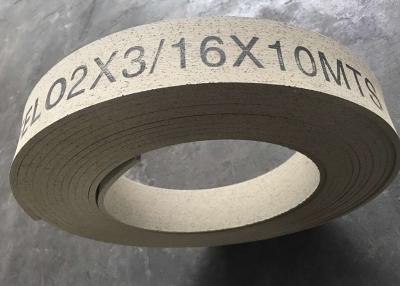 China High Hardness Molded Brake Lining Roll , Synthetic Rubber Windlass Brake Lining for sale