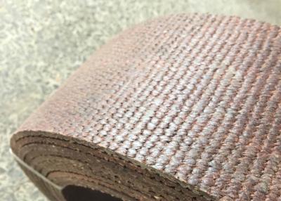 China Brown Woven Brake Lining Roll Shock Resisting Friction Lining Material Brake Roll for sale