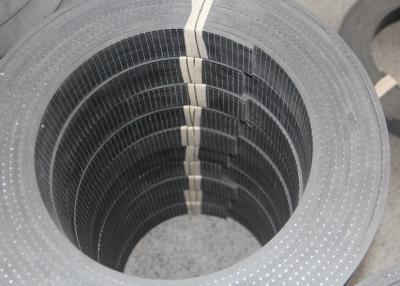 China Stahldrahtgestützte geformte Bremsbeläge Rollen Stahlnetzverstärkte Gummibremsbeläge zu verkaufen