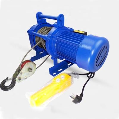 China 2000kg Electric Wire Rope Winch 60m With Motorized Trolley for sale