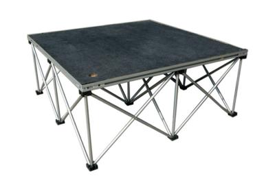 China Collapsible Aluminum Movable 1.22*1.22m Portable Stage Platform Outdoor for sale