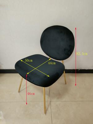 Chine chaises de salle à manger de fer travaillé de 50cm à vendre