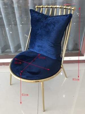 China Sponge SS Dining Chairs for sale