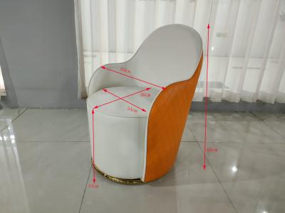 China Velvet Upholstery 19kgs Wrought Iron Sofa Set for sale