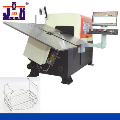China 2mm - 6mm Wire Straightening And Cutting Machine 3D CNC Wire Bender for sale