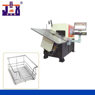 China Iron 3D Wire Bending Machine For Supermarket Storage Shelf Accessories for sale