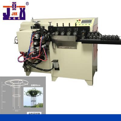 China Flowerpot Stand Wire Forming Machine 6mm Diameter Ring Butt Welding Machine for sale
