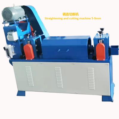 China Linear Steel Wire Straightening Machine Fully Automatic 5mm - 9mm for sale