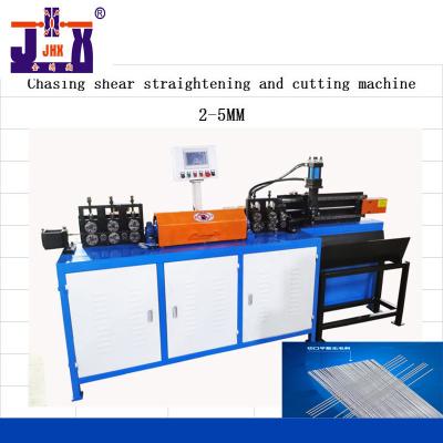 China Chasing Shear Wire Straightening Cutting Machine 2-5MM Numerical Control for sale