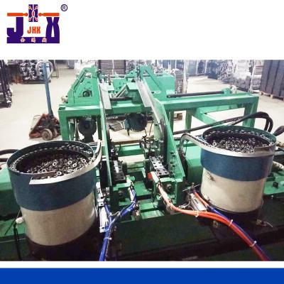 China Iron Pipe Stopper Nut Assembly Machine Double Head Automatic 6.6KW for sale