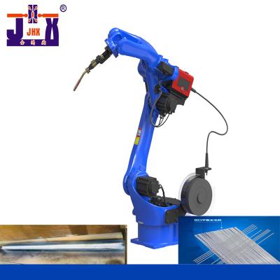 China Sheet Metal 6 Axis Robotic Welding Arm Machine Fast Speed Fully Automatic for sale