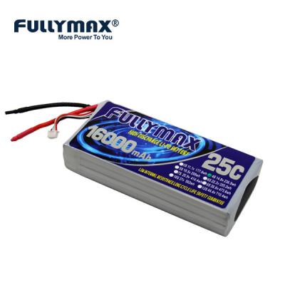 China 4s 14.8 V Lipo Battery 4s 16000mah 25C Electric Aircraft High Rate Discharge for sale