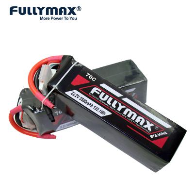 China 70c 22.2v 6s 5500mah Lipo Battery For Rc Plane Flight Line Helicopter  Lithium for sale