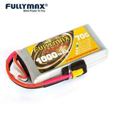 China 3s 1000mah Lipo Battery 11.1v 70c Fpv Drone Helicopter Rc Model Battery For Rc Car for sale