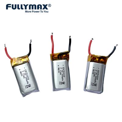 Chine lithium Ion Polymer Battery 20C Fullymax 300mah 7.4v de batterie de 330mAh 300mAh 3,7 V 350mah Lipo à vendre