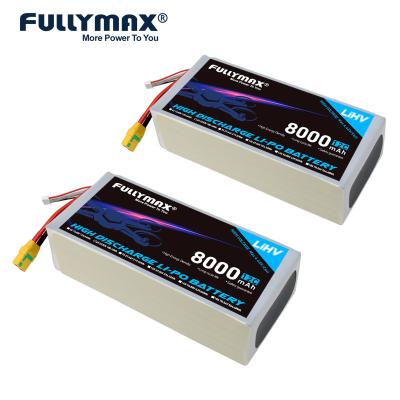China 8000mah 6s Lipo Battery 12C 23.52V 6 Cell UAV Drone Motor Battery Commercial Drone Battery for sale