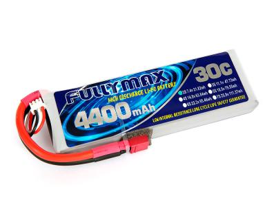 Chine FULLYMAX Li-po Battery packs 30C 4400mAh 2S 7.4V with T Plug for RC Car Boat Truck Heli Airplane à vendre