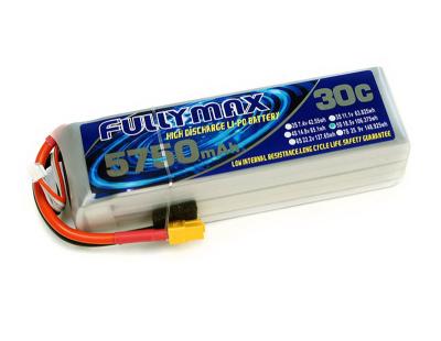 China FULLYMAX LiPo Battery Pack 30C 5750mAh 5S 18.5V battery with XT60 connector for RC Heli Fix-wing aircraft RC airplanes for sale