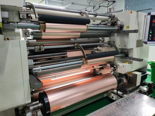 6 Mic LB Double Shiny ED Copper Foil , RoHS / SGS Approval Pure Copper Foil