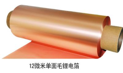 China Hoja de cobre electrolítica del PWB ED, rollo de la hoja del cobre de los 76Mm en venta