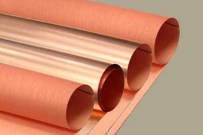 China Der Kupfer-Folien-Lithium-Batterie-Klagen-0,012 - 0,070 Millimeter lbs doppelter glänzender ED Stärke- zu verkaufen